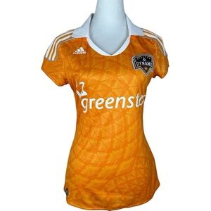 NWOT Houston‎ Dynamo Adidas ClimaCool Jersey Women’s Medium Orange Soccer Shirt